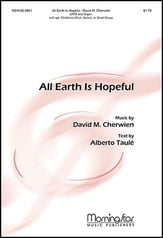 All Earth Is Hopeful SATB choral sheet music cover